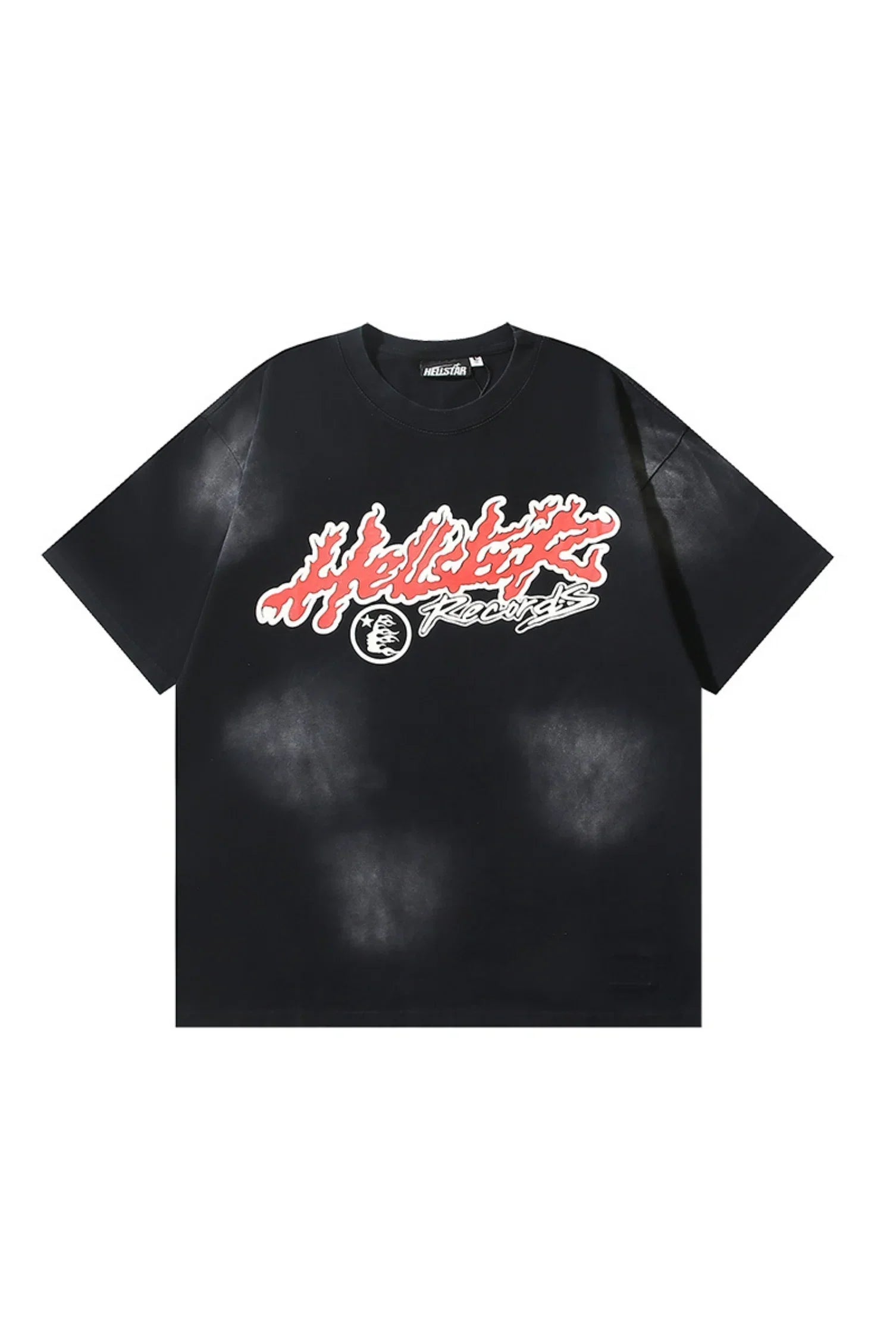 Dark Series: Cartoon Letter Black T-shirt