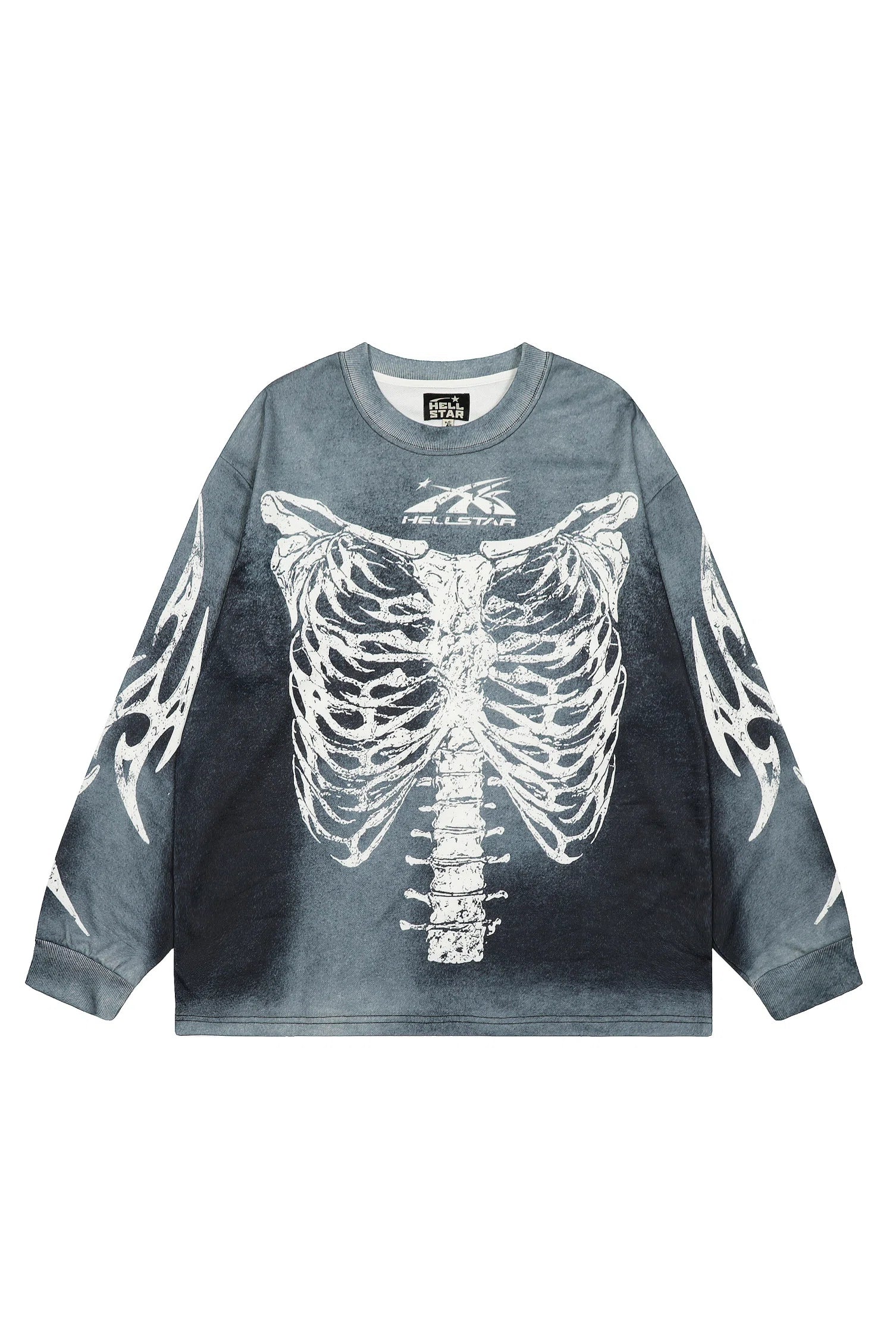 Perspective body long sleeved shirt