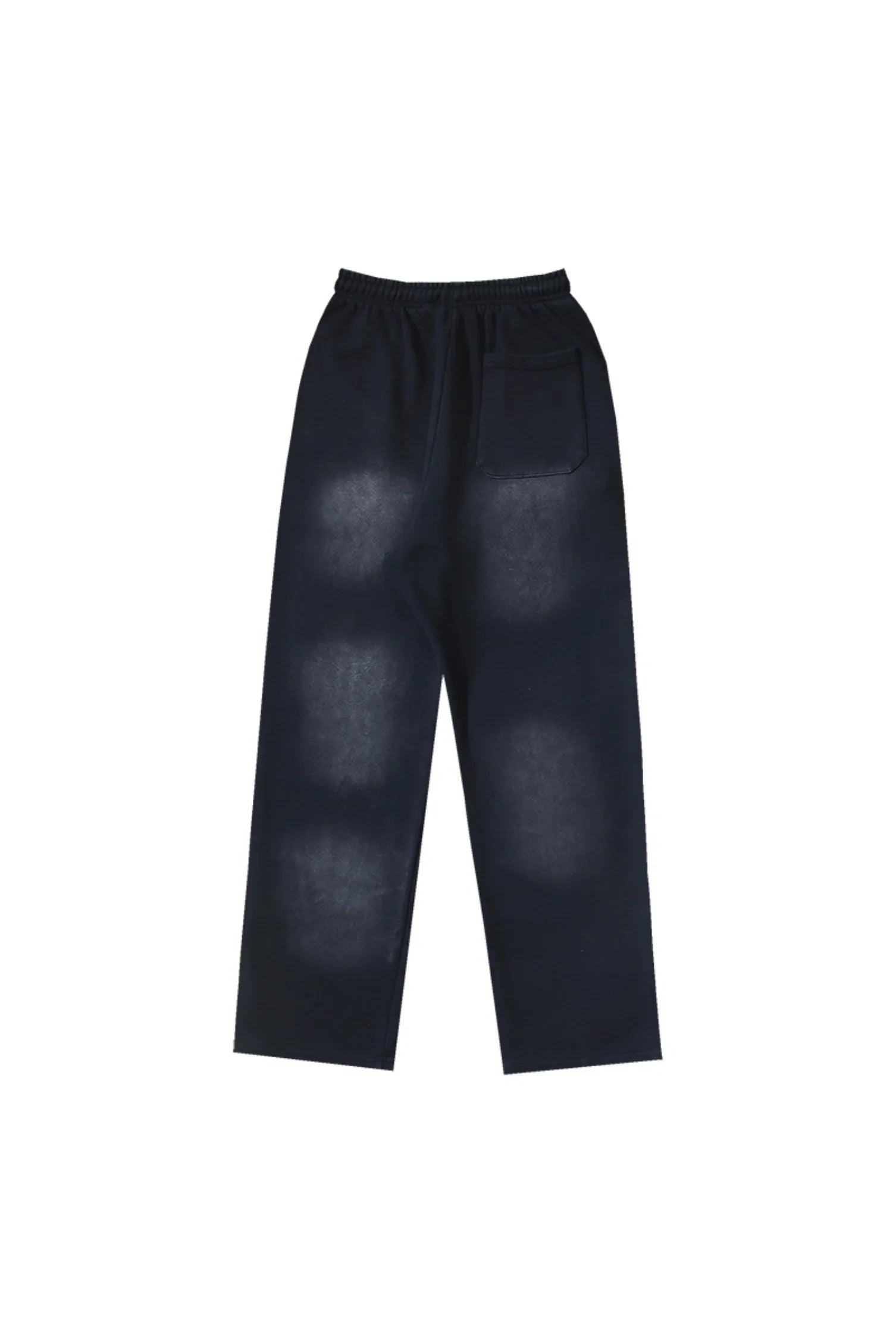 Hellstar Studios logo washed casual sports pants black