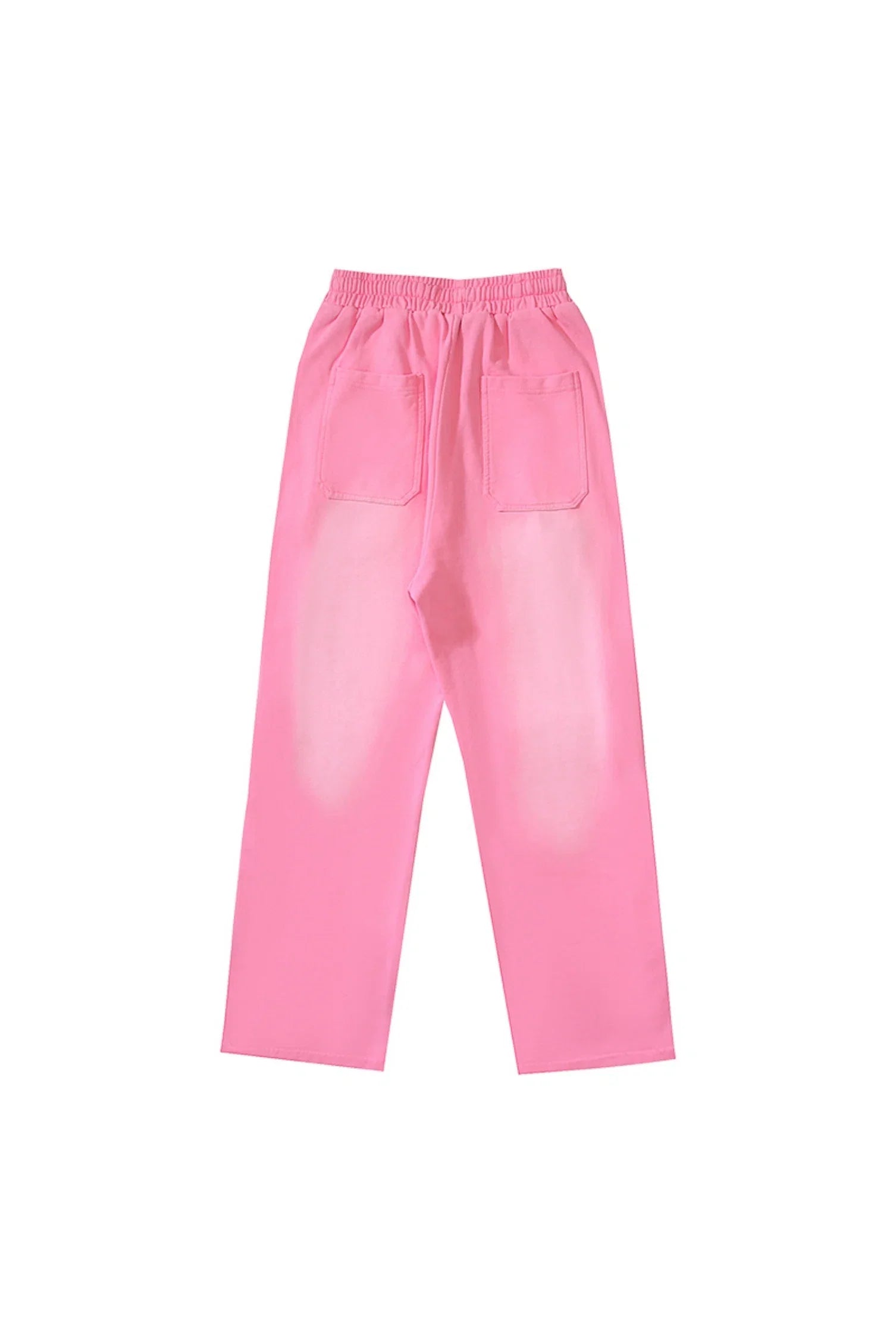 Hellstar Studios' new side button logo casual sports pants! pink