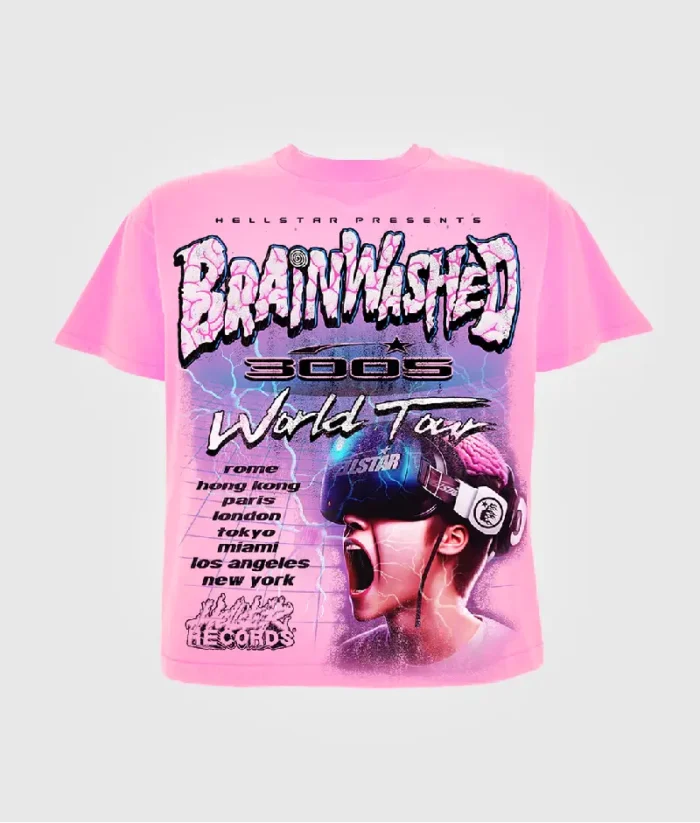 HellStar Studio Brainwashed World Tour T-Shirts