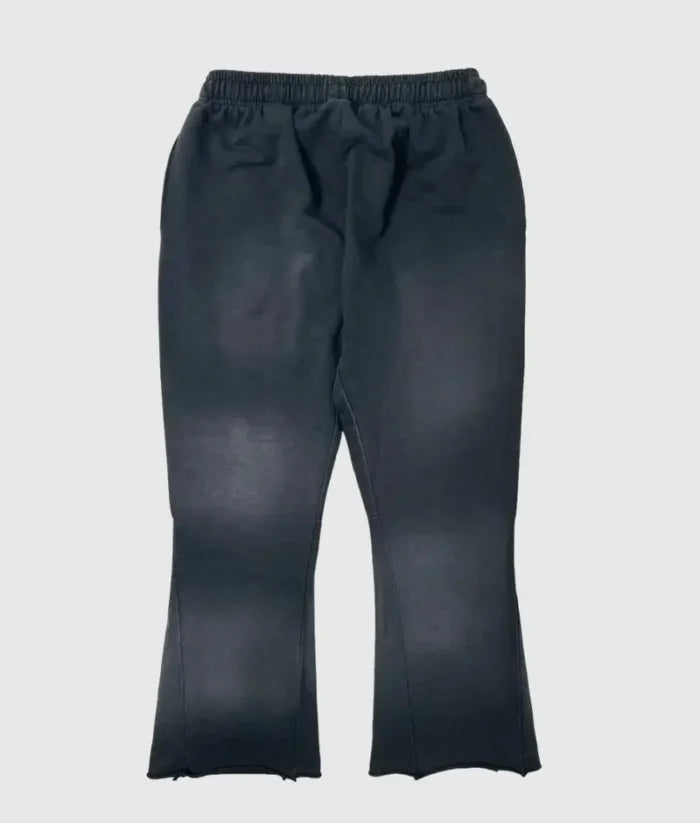 Hellstar Studios Racer Flare Black Sweatpants