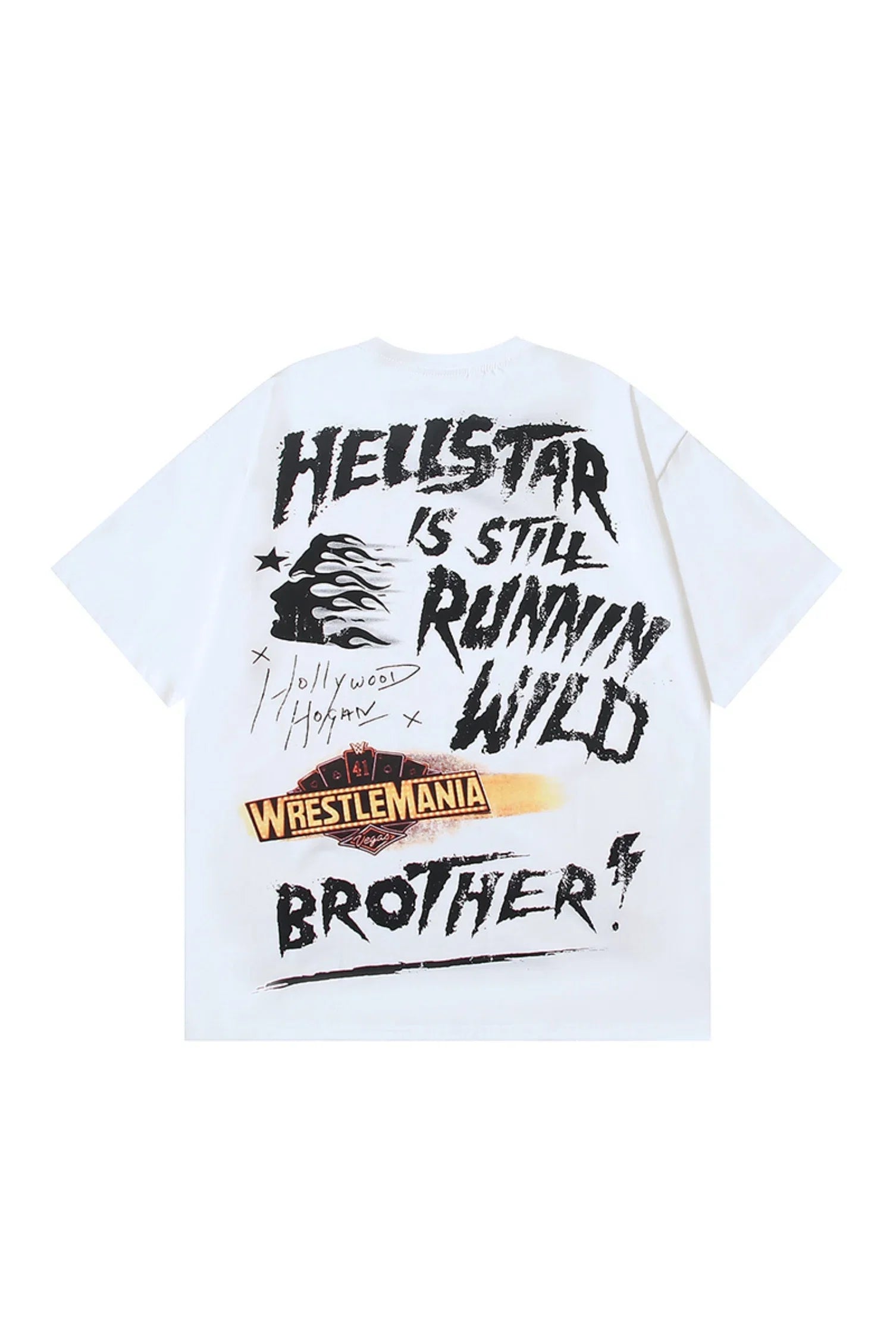 HellStar Studio Retro Printed White T-shirt